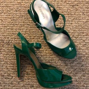 Kelly Green Xhilaration High Heels